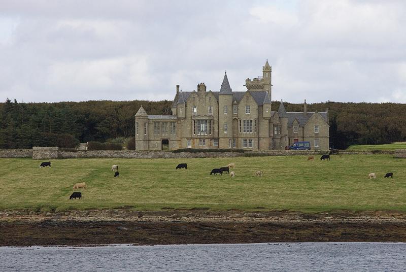 Balfour Castle (now a hotel).