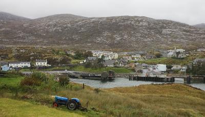Tarbert is a very small town; this is about half of it.