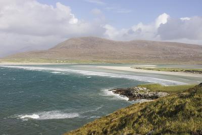 One of the fabled white sand beaches of Harris' Atlantic side.