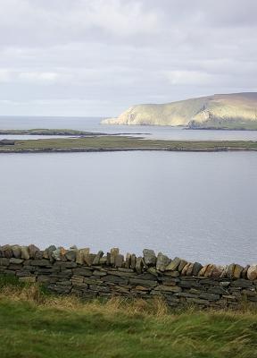 Looking northwest from the Sumburgh Head Lighthouse.