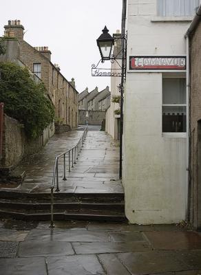 This alley features one of Stromness' best restaurants.