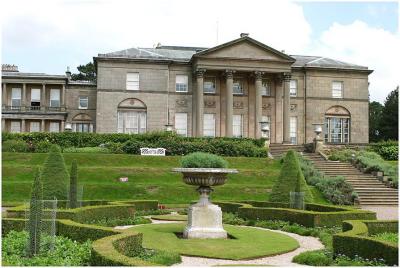 tatton park from formal garden