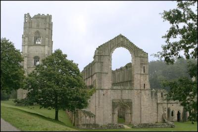 fountains abbey - the abbey church