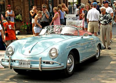baby blue speedster