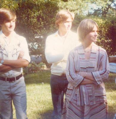 David, Dan and Caroline, South Orange, NJ (1974)