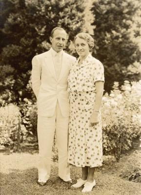Dad's parents, Samuel and Miriam Bell