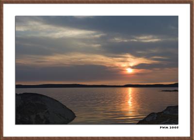 Sunset, Eggemoggin Reach