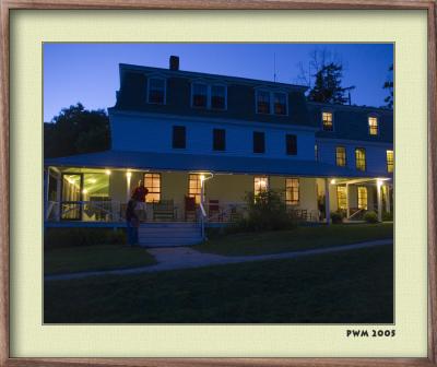 Oakland House at Dusk
