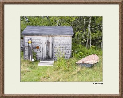 Shed and Boat