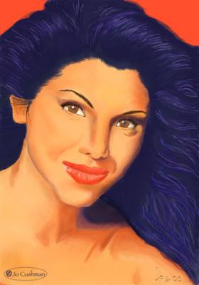Raven Hair and Amber Eyes