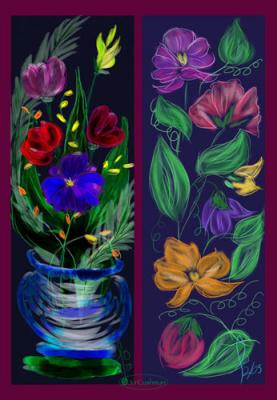 Flower Bookmarks