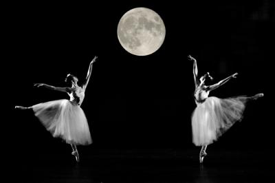 dancing with moon