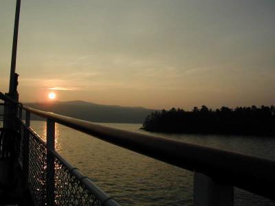 Lac Du Saint Sacrement Sunset