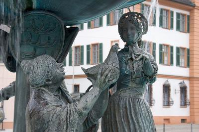 Fountain chicken, Ehingen