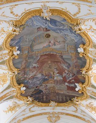 Ceiling of Alte Kapelle, Regensburg