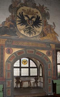 Alcove in the Reichstagssaal of the Rathaus, Regensburg