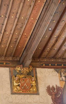 Ceiling of Reichstagssaal, Regensburg