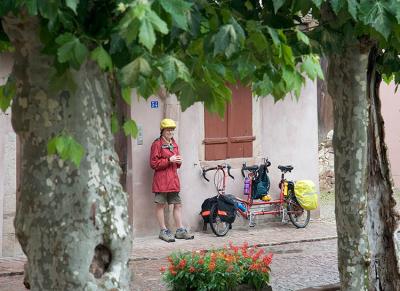 Waiting out the thunderstorm, Bergheim