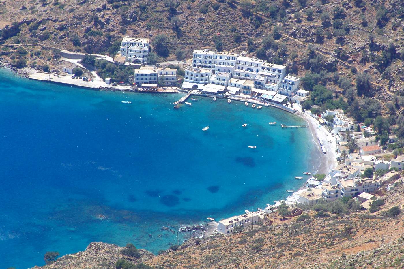 View on Loutro