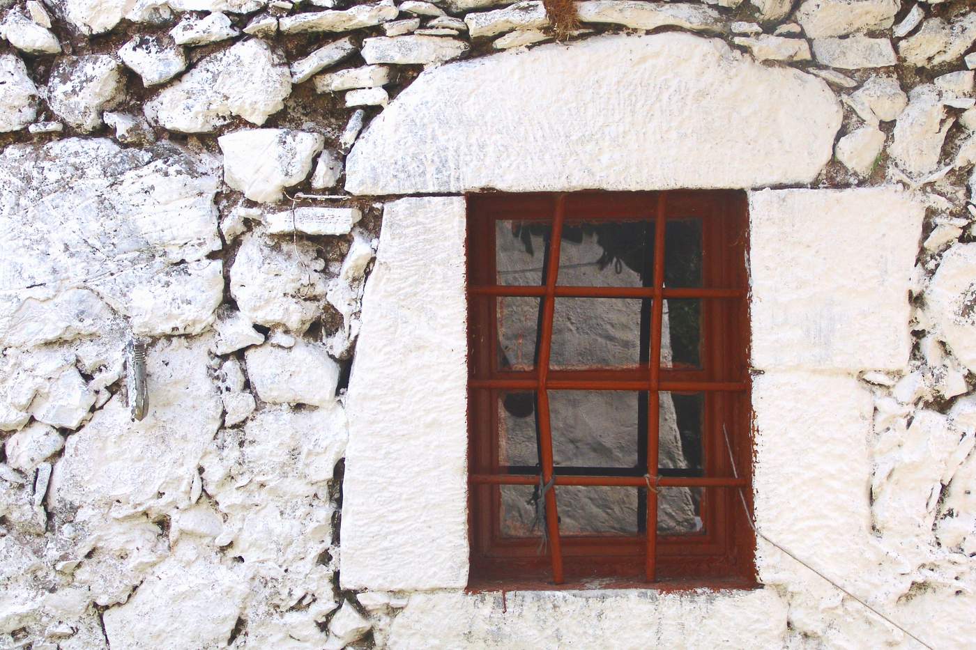 Window in white wall