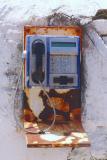 Rusted telephone