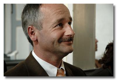Axel freut sich, jetzt ist Uwe drann