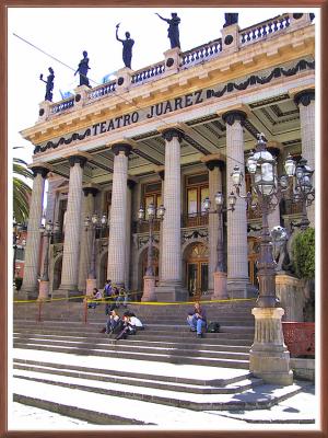 Theater Teatro Juarez. Guanajuato, Mexico
