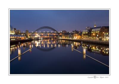 Tyne Bridge In The Blue Hour