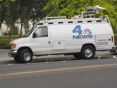 Channel 4 News Van