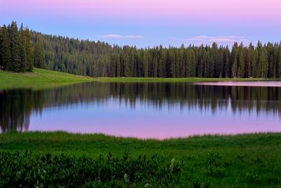 Mesa Lake Sunset