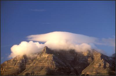 Table Mountain, Evening Cloud 1, Cape Town