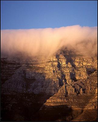 Table Mountain, Evening Cloud 5, Cape Town