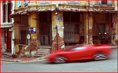 Club St Corner Blur