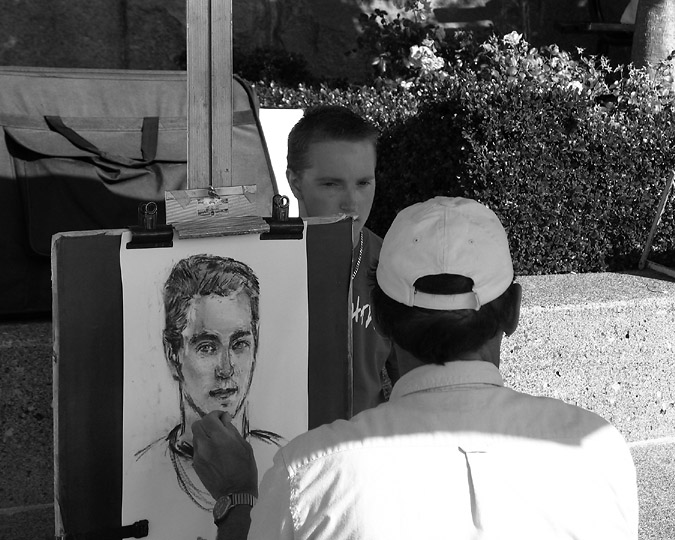 Charcoal Caricature*