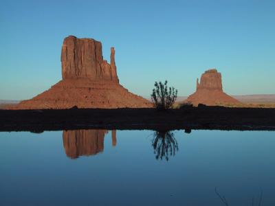 Monument Valley Reflection.