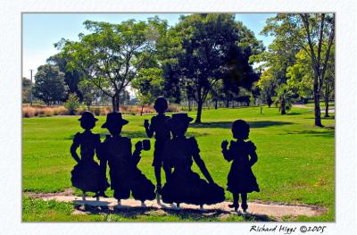 Family silhouette *