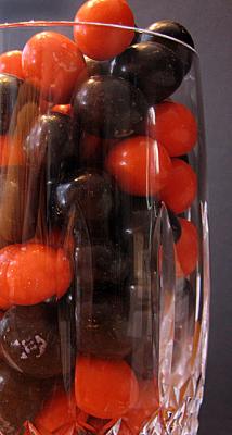 Glass of M&Ms