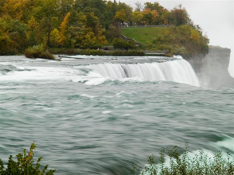 The American falls from America