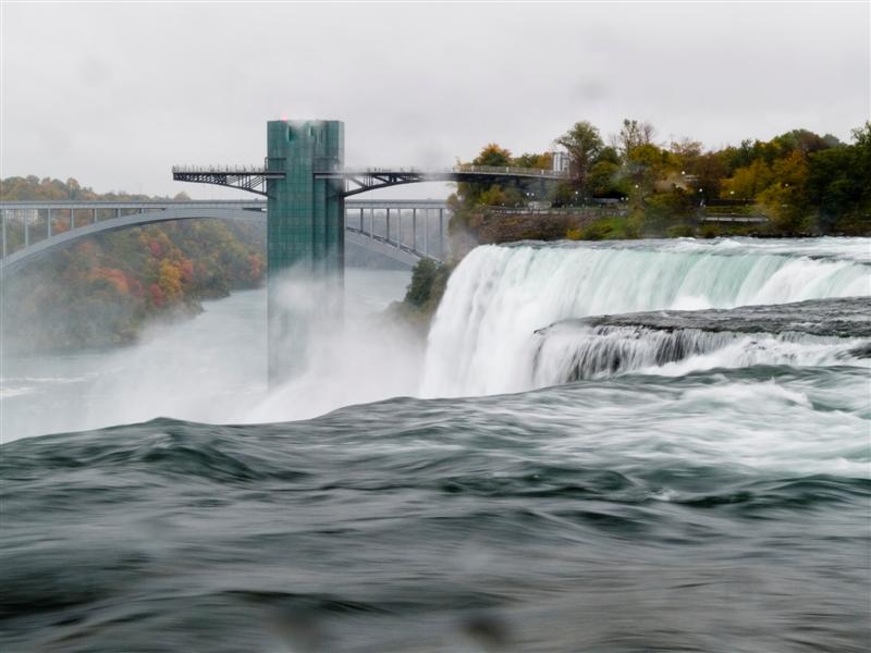 The American falls from America