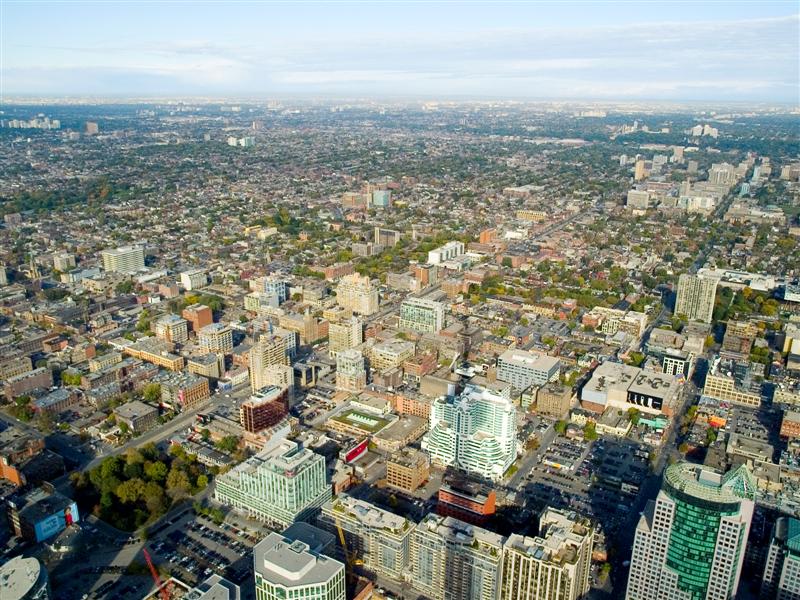From the CN Tower