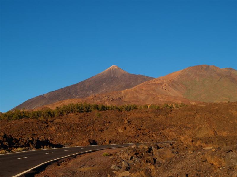 Evening night on Teide