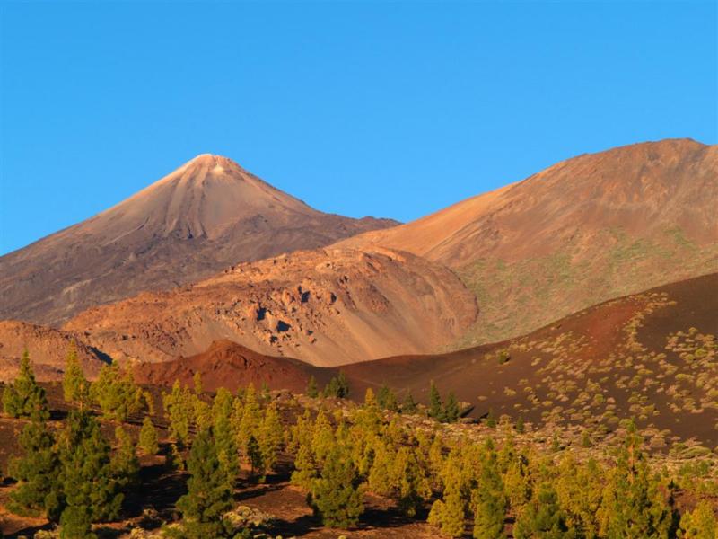 Evening night on Teide