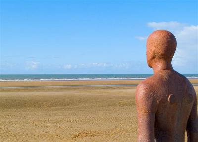 Antony Gormley's Another Place (detail)