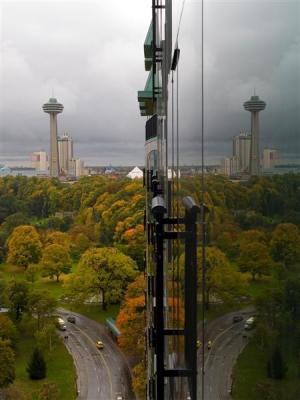 Reflections of the Skylon Tower