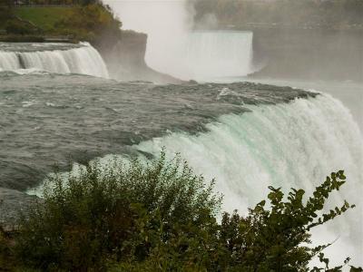 The American falls from America