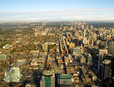 From the CN Tower