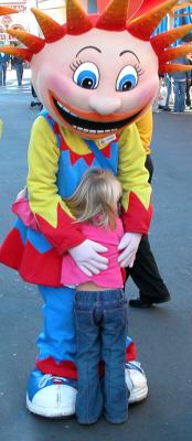 Sarah enjoying Luna Park