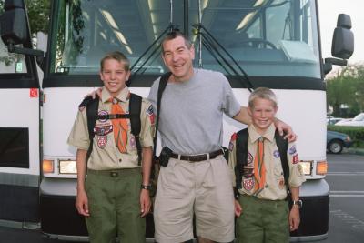 Dad, Alex and Greg