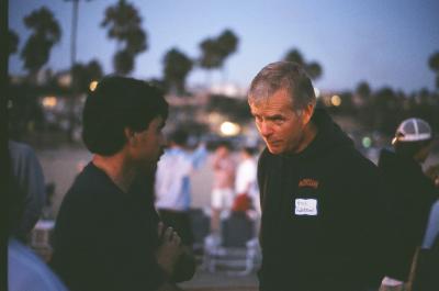 Mr. Curiel and Mr. Robertson in conference