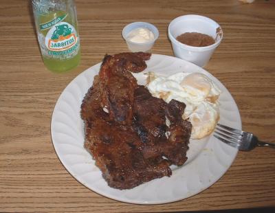 Carne Asada con Huevos